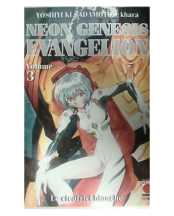 Neon Genesis Evangelion n. 3 di Sadamoto, khara Nuova ed. ristampa Planet Manga