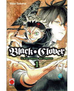 Black Clover n. 1 di Yuki Tabata  Ed.Panini NUOVO