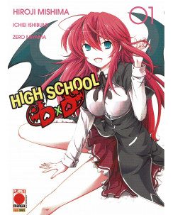 High School DXD n. 1 seconda ristampa di H.Mishima ed.Panini NUOVO