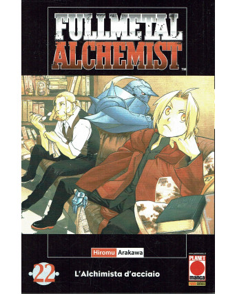 FullMetal Alchemist n.22 di Hiromu Arakawa terza ristampa ed.Panini