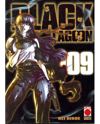 Black Lagoon n. 9 di Rei Hiroe ristampa ed. Planet Manga