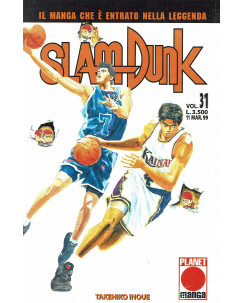 Slam Dunk n.31 di Takehiko Inoue - Prima Edizione Planet Manga