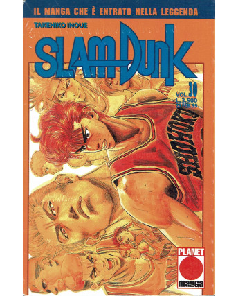 Slam Dunk n.30 di Takehiko Inoue - Prima Edizione Planet Manga