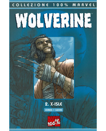 100% Marvel Wolverine 2 X Isle di Jones ed.Panini NUOVO SU08