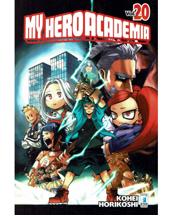 My Hero Academia 20 di K.Horikoshi ed.Star Comics NUOVO