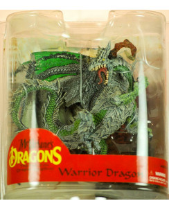 McFarlane's Dragons The Rise Of Man Warrior Dragon Figure Statue Gd36
