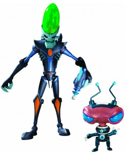  Ratchet & Clank Series 1: Dr Nefarious with Zoni Action Figure PS3 Gd37