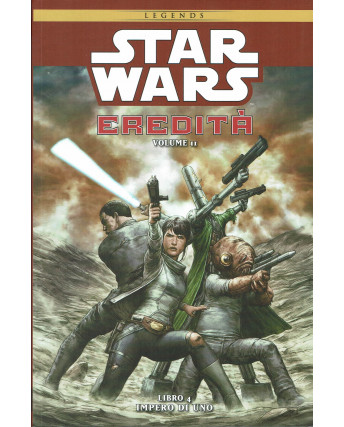 Star Wars : 2 libro 4 impero di Uno EREDITA' ed.Panini NUOVO SU09