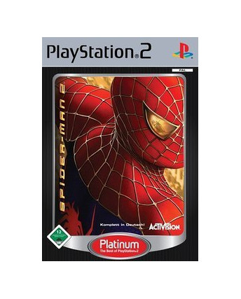 VIDEOGIOCO PER PlayStation 2: Spiderman 2 Platinum con libretto 