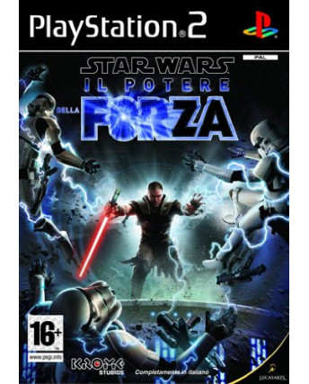 VIDEOGIOCO PER PlayStation 2: Star Wars il potere della forza con libretto 