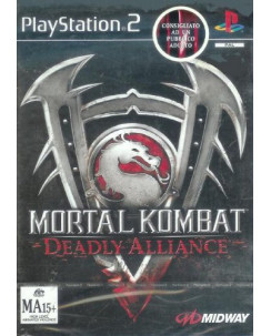 VIDEOGIOCO PER PlayStation 2:Mortal Kombat Deadly Alliance con libretto 