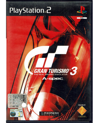VIDEOGIOCO PER PlayStation 2: Gt Gran Turismo 3 A-spec libretto B03