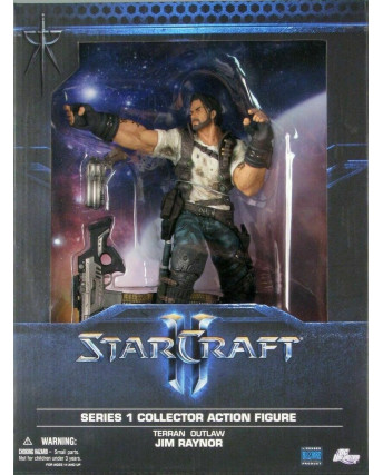 STARCRAFT II - Collector Series 1 - JIM RAYNOR Terran Outlaw 2011 figure Gd15