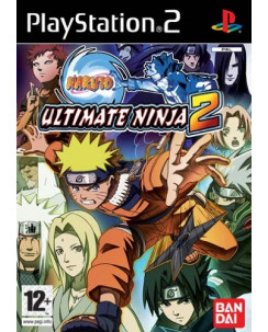 VIDEOGIOCO PER PlayStation 2:naruto Ultimate Ninja 2 Bandai con libretto