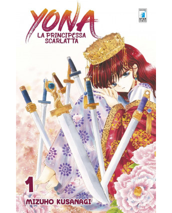 YONA la principessa scarlatta  1 di Mizuho Kusanagi ed.StarComics NUOVO  
