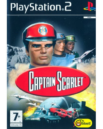 VIDEOGIOCO PER PlayStation 2: Captain Scarlet con libretto