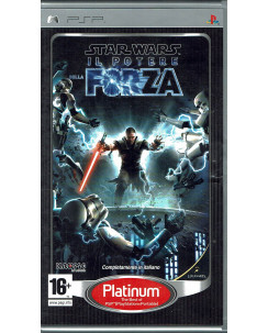 Videogioco per PSP: Star Wars il potere della forza PLATINUM con libretto 