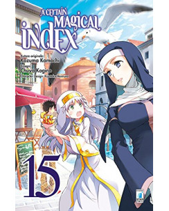 A Certain Magical Index n.15 di Kamachi, Kogino ed.Star Comics NUOVO  