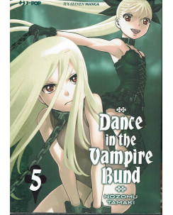 Dance In The Vampire Bund  5 di Nozomu Tamaki ed. JPop