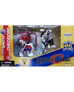 JASON SMITH vs JOSE THEODORE LIMITED NHL 2 PACK BOXED EDITION 2004 Gd02