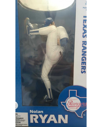 Nolan Ryan MLB Baseball 12 Inch Rangers Action Figure  McFarlane NUOVO Gd03