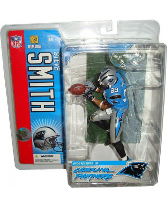 NFL McFarlane Toys CHASE BLUE Jersey STEVE SMITH SR Series 14 Figure Gd06