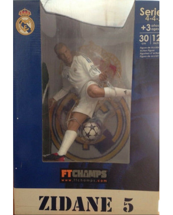Zinedine Zidane 5 Real Madrid 30 cm Figure FTCHAMPS. Football Soccer Gd07