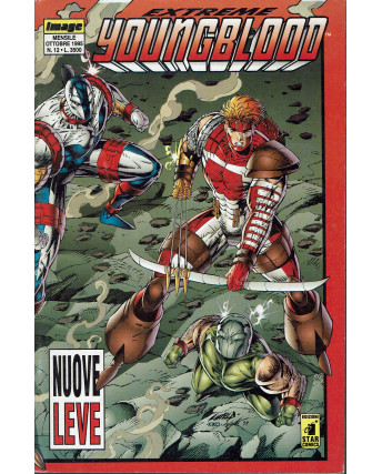 Extreme Youngblood 12 ott 1995 nuove leve di Liefeld ed. Star Comics.