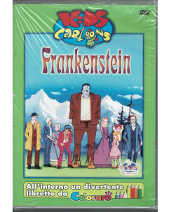 Kids Cartons : Frankestein DVD con libretto da colorare NUOVO