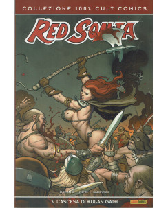 100% Cult Comics Red Sonja n.3 L'ascesa di Kulan Gath ed. Panini NUOVO SU12