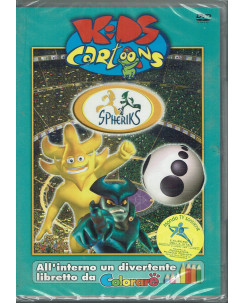 Kids Cartons : Spheriks DVD con libretto da colorare NUOVO