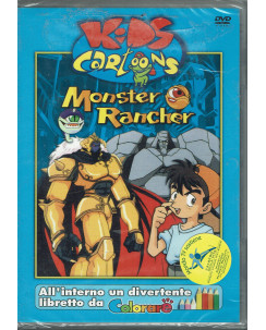 Kids Cartons : Monster Rancher DVD con libretto da colorare NUOVO