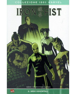 100% Marvel Iron Fist n. 6 Armi immortali ed.Panini NUOVO SU12