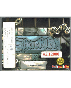 Shackled videogioco cassetta Commodore 64/128 box 