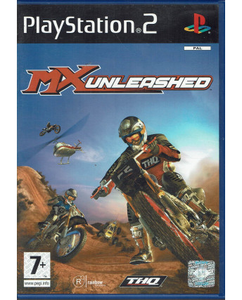 VIDEOGIOCO PER PlayStation 2: MX UNLEASHED Thq con libretto