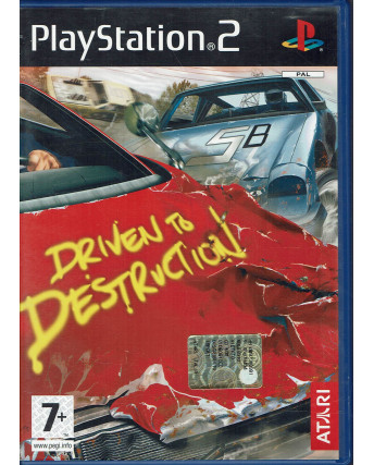 VIDEOGIOCO PER PlayStation 2: DRIVEN TO DESTRUCTION Atari