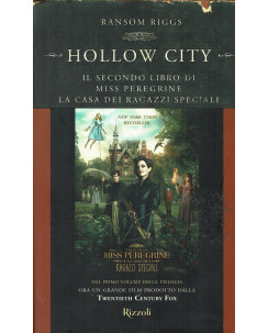 Ransom Riggs:Hollow City secondo libro Ms Peregrine ed.Rizzoli NUOVO B44