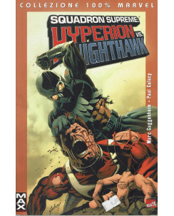 100% Marvel Squadron Supreme:Hyperion vs Nighthawk ed.Panini NUOVO SU14
