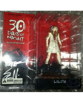 30 Days Of Night Lilith signed Deluxe Action Figure NECA Gd12