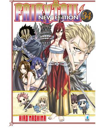 Fairy Tail New Edition  34 di H.Mashima  ed.Star Comics NUOVO  