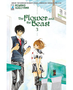the Flowers and the beast  3 di Miwako Sugiyama ed.Star Comics NUOVO  