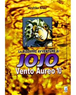 Le Bizzarre Avventure di Jojo Vento Aureo 10 di H.Araki ed.Star Comics