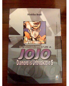 Le Bizzarre Avventure di Jojo Diamond is Unbreakable  5 di H.Araki ed.Star C