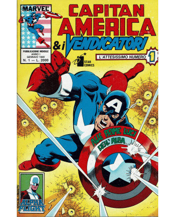 Capitan America e I Vendicatori 1/82 serie COMPLETA ed.Star Comics