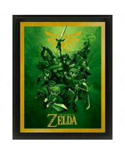 THE LEGEND OF ZELDA: LINK Poster lenticolare 3D Pyramid Int. Gd25