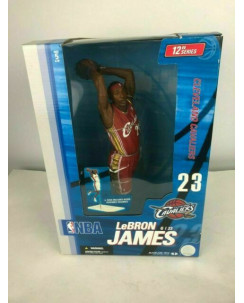 LeBron James Series 1 12" Deluxe Box NBA 2005 12 inch McFarlane Sports Gd29