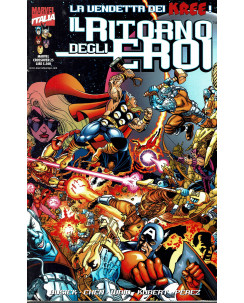 Marvel Crossover  25 ritorno eroi vendetta Kree ed. Marvel Italia SU05