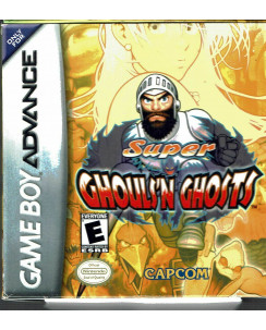 Super Ghouls N Ghosts per Game Boy Advance CAPCOM MINT ed.Nintendo