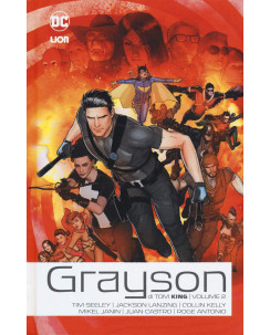 Dc Omnibus : Grayson volume  2 di Tom King ed.Lion CARTONATO FU17