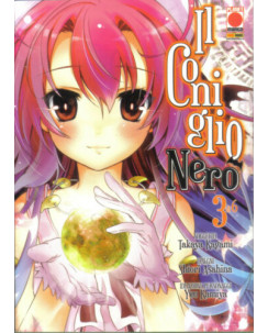 Il Coniglio Nero n. 3 di Kagami, Asahina, Kamiya  NUOVO Planet Manga